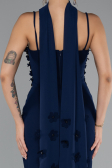 Long Navy Blue Evening Dress ABU5181