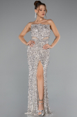 Long Beige Evening Dress ABU5185