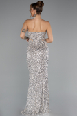 Long Beige Evening Dress ABU5185