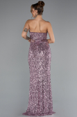 Long Powder Color Evening Dress ABU5185