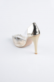 Gold Patent Leather Evening Shoe AB1150