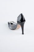 Black Patent Leather Evening Shoe AB1150
