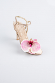 Mink Satin Evening Shoe AB1151
