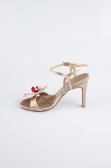 Mink Satin Evening Shoe AB1151