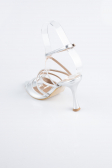 Silver Skin Evening Shoe AB1152