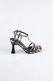 Leopar Leather Evening Shoe AB1153