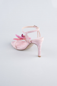 Powder Color Suede Evening Shoe ABN1151
