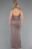 Long Mink Scaly Evening Dress ABU5209