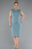 Midi Mint Plus Size Party Dress ABK2422