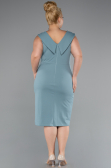 Midi Mint Plus Size Party Dress ABK2422