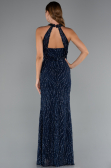 Long Navy Blue Evening Dress ABU5213