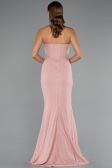 Long Powder Color Dantelle Mermaid Evening Gown ABU5215