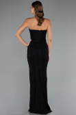 Long Black Dantelle Mermaid Evening Gown ABU5215