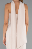 Long Beige Prom Gown ABU5216