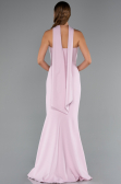 Long Powder Color Prom Gown ABU5216