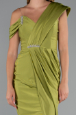Midi Pistachio Green Cocktail Dress ABK2423
