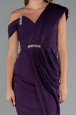 Midi Purple Cocktail Dress ABK2423