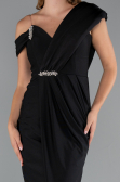 Midi Black Cocktail Dress ABK2423