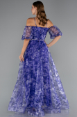 Long Purple Evening Dress ABU5221