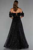 Long Black Evening Dress ABU5226