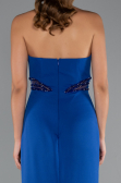 Long Sax Blue Evening Dress ABU5227