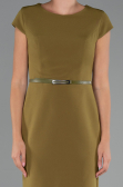 Midi Pistachio Green Cocktail Dress ABK2428