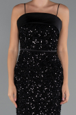 Midi Black Cocktail Dress ABK2429