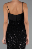 Midi Black Cocktail Dress ABK2429