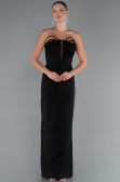 Long Black Evening Gown ABU5235