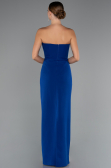 Long Sax Blue Evening Gown ABU5235