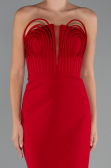 Long Red Evening Gown ABU5235