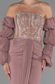 Long Onion Skin Chiffon Evening Dress ABU5241