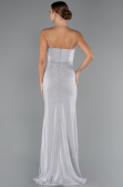Long Grey Prom Gown ABU5245