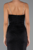 Long Black Prom Gown ABU5245