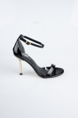 Black Patent Leather Evening Shoe ABR1157