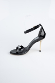 Black Patent Leather Evening Shoe ABR1157