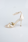 Mink Satin Evening Shoe ABS1155
