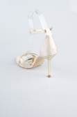 Mink Satin Evening Shoe ABS1155