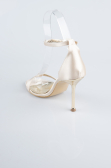 Mink Satin Evening Shoe ABS1157