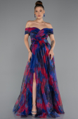 Long Navy Blue Evening Dress ABU5262