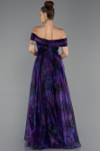 Long Purple Evening Dress ABU5262