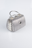 Platinum Laser Cut Evening Bag KC170