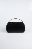 Black Laser Cut Night Bag V351