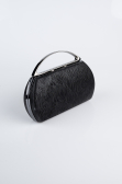 Black Laser Cut Night Bag V351