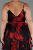Long Red Plus Size Prom Dress ABU5267