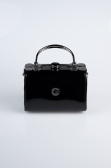 Black Patent Leather Evening Bag KC170