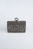 Platinum Silvery Evening Bag SH830
