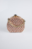 Gold-Rose Stony Night Bag SH854
