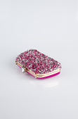 Fuchsia Satin Night Bag SH849