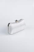 Silver Laser Cut Night Bag SH855